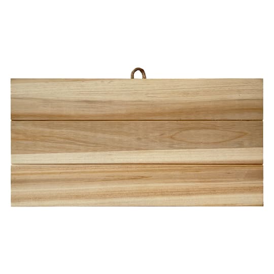 16" Unfinished Wood Plaque by Make Market®
